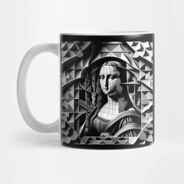 Gioconda Escher by damnaloi